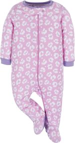 Onesies Brand baby-girls 4-pack Sleep 'N Play Footies Multi Pack - Image 5